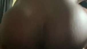 Juicy Black Bubble Butt Riding BWC Until He Nuts Huge Load