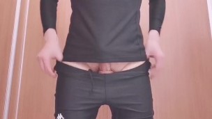 It made me horny in toilet