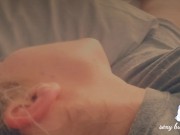 MILF fucks herself face closeup 13/16