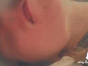 MILF fucks herself face closeup 6/16