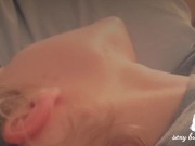 MILF fucks herself face closeup 9/16