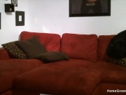 Skinny Asian amateur sucks on big cock in a homemade video 1/16