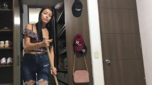 Step sister, Lovense Squirt, Petite, Lush Vibrator, Lush Orgasm, Reagan Lush, masturbate, ohmibod