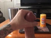 Male Multiple Orgasm - Three Cum Shot Squirts 15/16