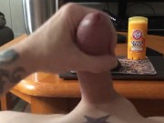 Male Multiple Orgasm - Three Cum Shot Squirts 8/16