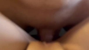 Asian hotwife put her legs up for a redditor and things got very creamy