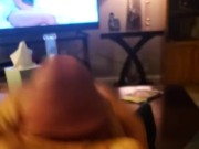 Watching porn and masturbating 