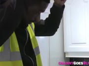 Mature granny sucking cock 3/16