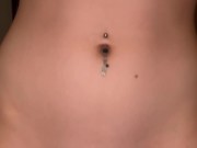 Quickie creampie in beautiful brunette babe  7/16