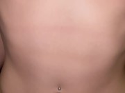 Quickie creampie in beautiful brunette babe  9/16