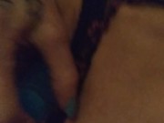 ⭐Enjoy my first masturbation video😘 MILF materbates with double penetration you'll love 💕