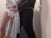 Пока моя мать была в спальне, мы с моей девушкой трахались в прихожей - lesbian_illusion 9/16