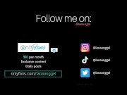 Big Ass Ride BIG DILDO with Anal Plug on a chair 1/16