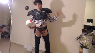 Football Jock Horny Maolo Porn XXX Shoot!