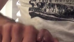 Play with my uncut cock