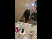 Friend POV sloppy blowjob during a party 7/16