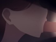 women in Christmas present gives blowjob 8/16