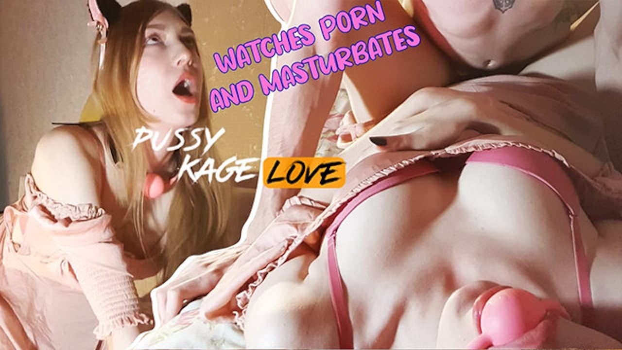 1280px x 720px - Girl Watches HER PORN and MASTURBATES: Hard Fuck with A Gag in Her Mouth |  PussyKageLove - RedTube