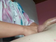 Slapping Tits Handjob 4/16