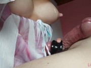 Slapping Tits Handjob 6/16