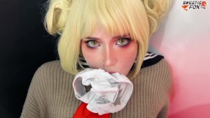 Himiko Toga e sua buceta peluda comemoram o 18º com o primeiro sexo e Сreampie