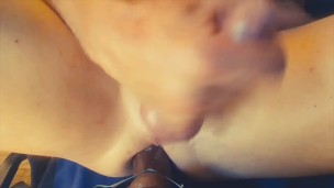 WHITE TWINK TAKES BIG BLOACK COCK RAW IN TIGHT ASS BAREBACK