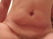 DILDO bouncing while husband is at work 