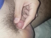 Micro penis getting hard