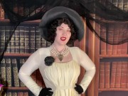 Lady Dimitrescu Bush Worship TEASER OmankoVivi Resident Evil Village Cosplay 7/16