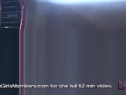 Amber Rams A Big Vibrator Into Her Pussy In My Back Seat 15/16