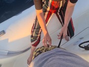 Sunset Love on the boat, Loving couple Naemyia 1/16