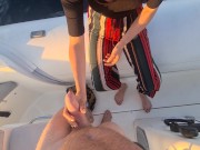 Sunset Love on the boat, Loving couple Naemyia 2/16