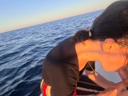 Sunset Love on the boat, Loving couple Naemyia 4/16