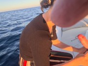 Sunset Love on the boat, Loving couple Naemyia 5/16
