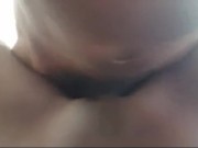 Earlier bday present can't handle dick