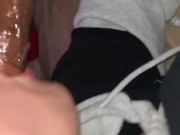 Babe gives bbc a blowjob 13/16