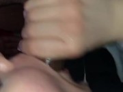 Babe gives bbc a blowjob 16/16