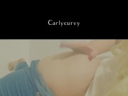 Tits coming out of my top and butt coming out of my jeans! Rubbing on my body!  11/16