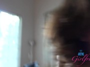 Amateur in glasses POV Leana Lovings gives blowjob, fucks, and takes cock in multiple positions 5/16