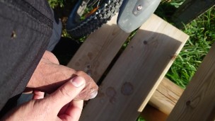 Schnelles abspritzen beim Biken - Nette Ladung