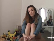 Cute Babe Plays with Herself 2/16