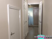 Spying on My Tiny Teen Stepsister In The Shower - Kenzie Reeves - 1/16