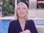 HERLIMIT - Big Ass Girl Amaris Gets Her Wet Ass Fucked For The First Time - LETSDOEIT 1/16