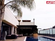 HERLIMIT - Big Ass Girl Amaris Gets Her Wet Ass Fucked For The First Time - LETSDOEIT 5/16