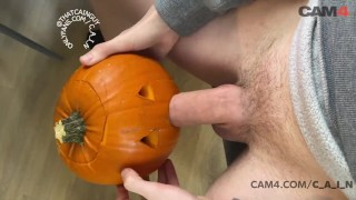 Twink Face Fucks a Pumpkin | CAM4 Male - RedTube