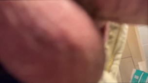 Pissing and Cock up close