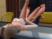 I CALL AN ESCORT AT HOME (4D BINAURAL ASMR) /SIMS 4/