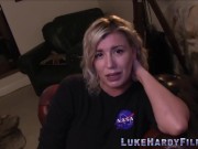 British slut pov sucking Luke Hardy 2/16