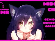 SOY TAN ASQUEROSA CON MI GARGANTA HAGO GEMIDOS / ASMR THROAT SOUND ADORABLE DIRTY MOAN 2/16