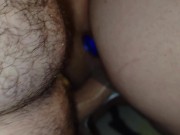 Sexy pregnant BBW wife creampied by hubby's friend with butt plug in 14/16